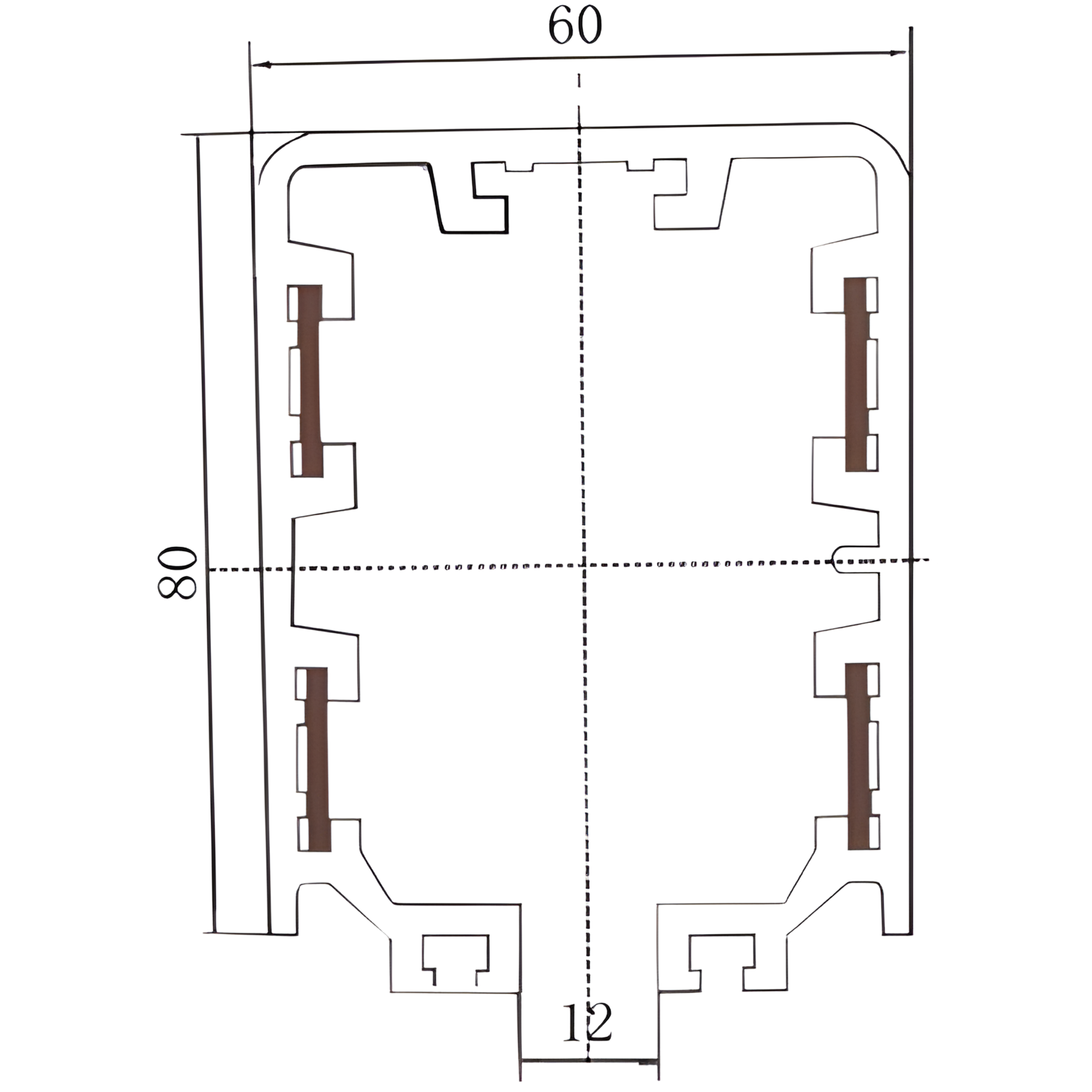 HFP60 cross section